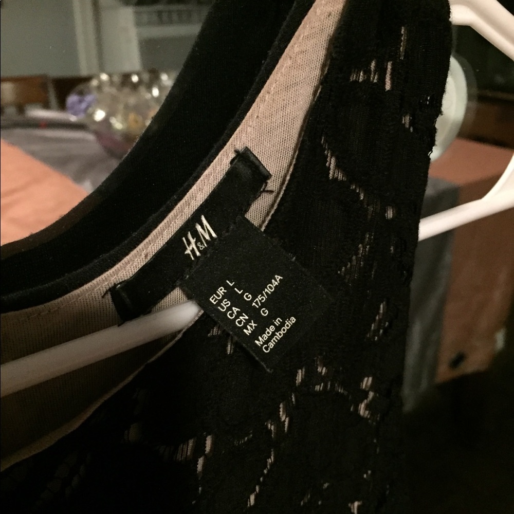 Size Large H&M Lace Cotton Dress